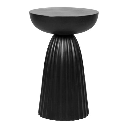 Indigo Road by Egypt Sherrod X  Cinched Metal round Pedestal Accent Table