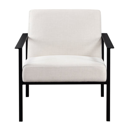 Margot Stationary Metal Accent Chair by