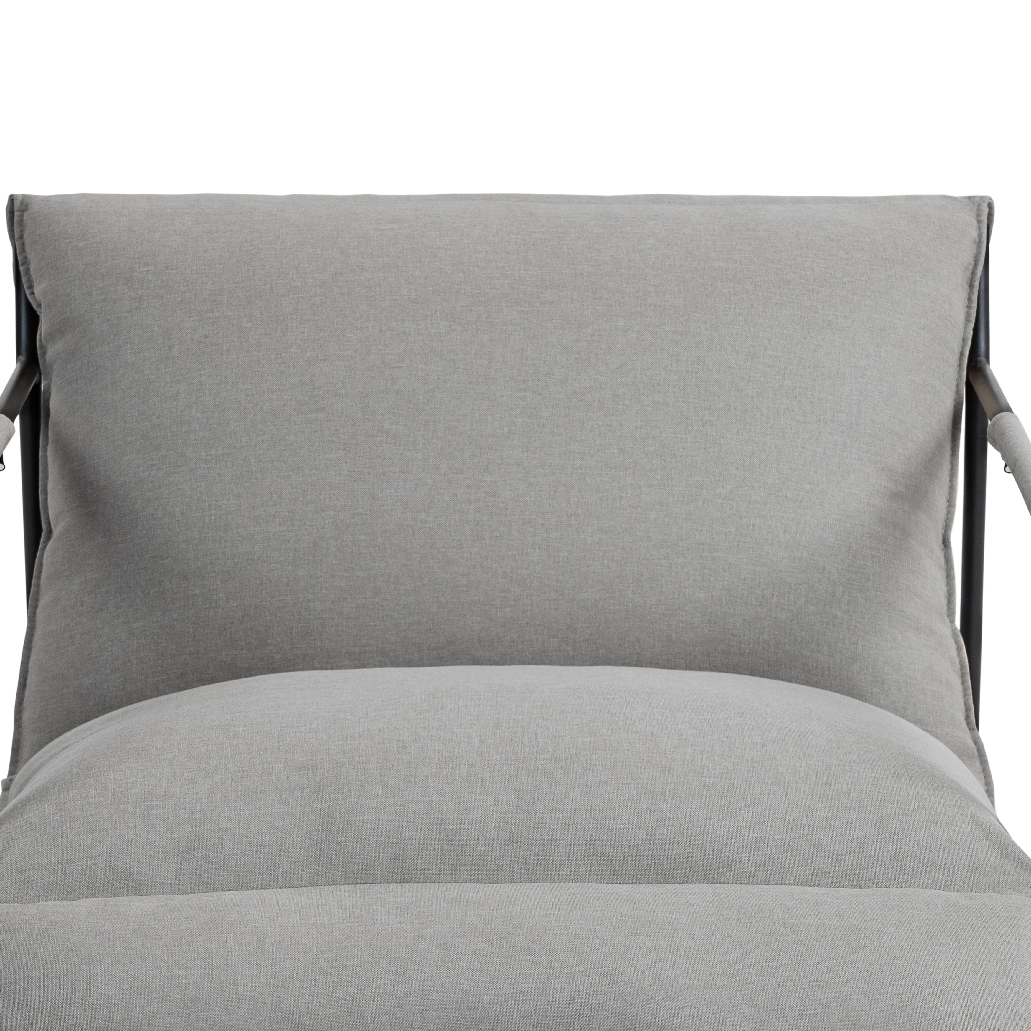Polyester Sling Accent Chair with Metal Frame Armchair Set of 2