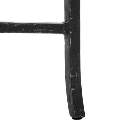 Couture Tauri Forged Metal Square Accent Table - 19"W X 19"D X 20"H