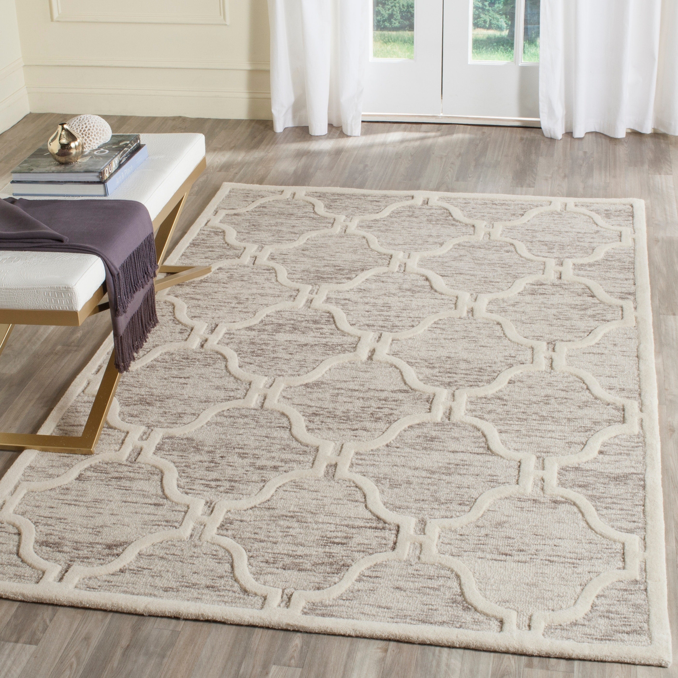 Handmade Cambridge Cilla Modern Wool Rug