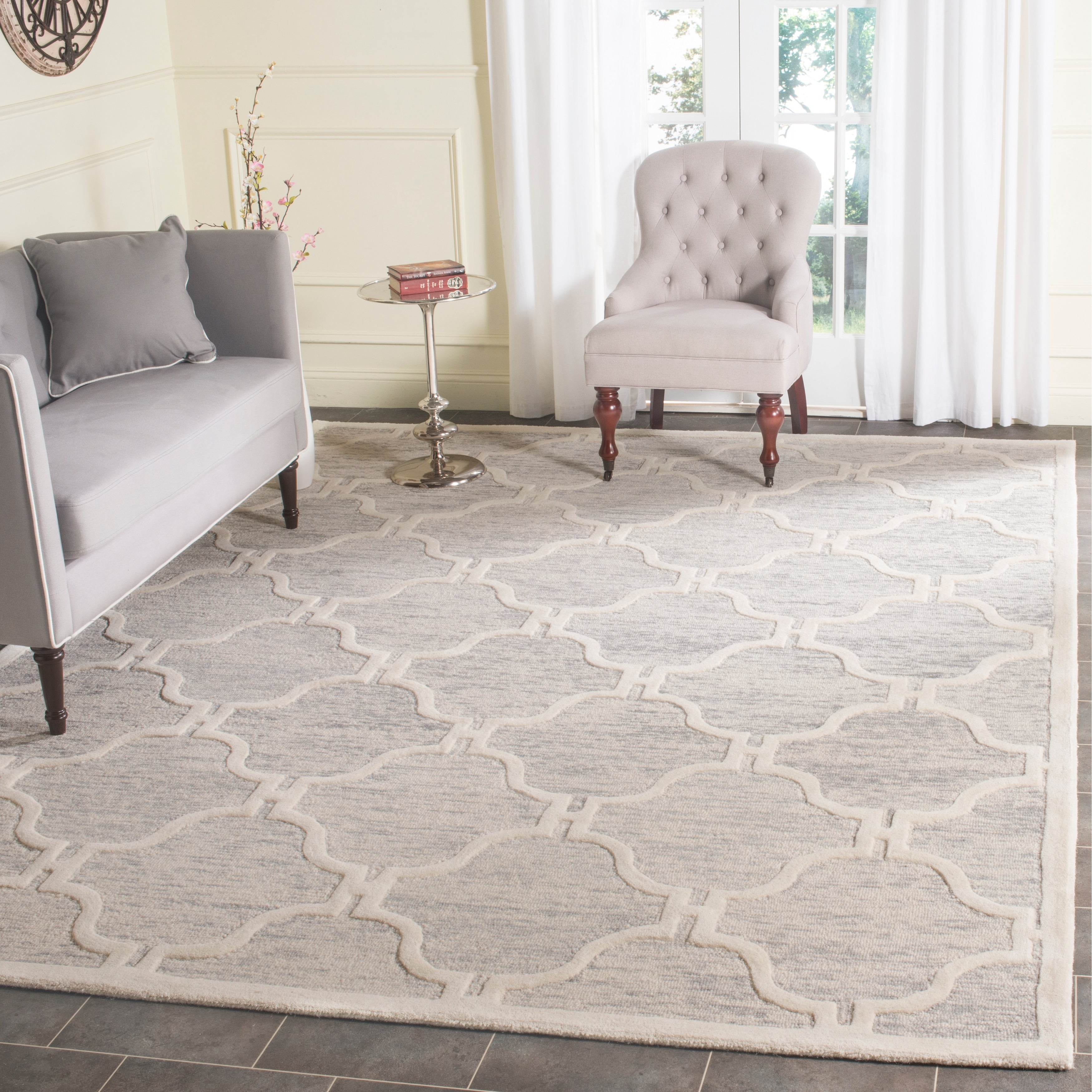 Handmade Cambridge Cilla Modern Wool Rug