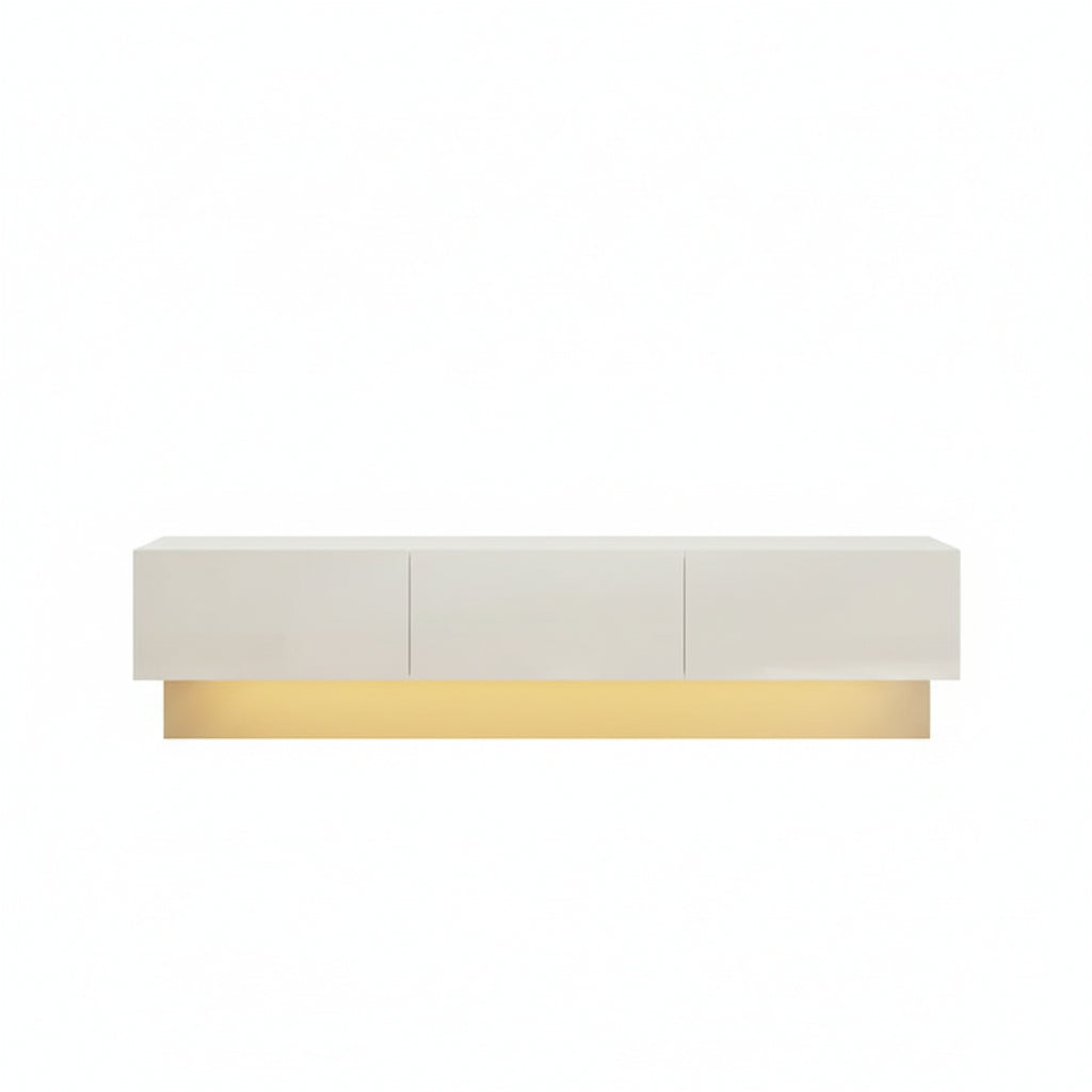 Hommeco Jonelle Floating TV Stand for TVs up to 70"