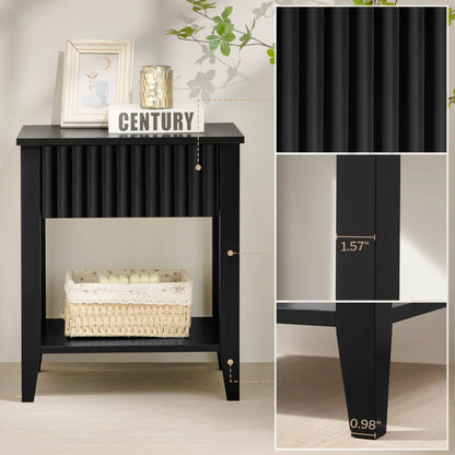Nyleen 1-Drawer Nightstand