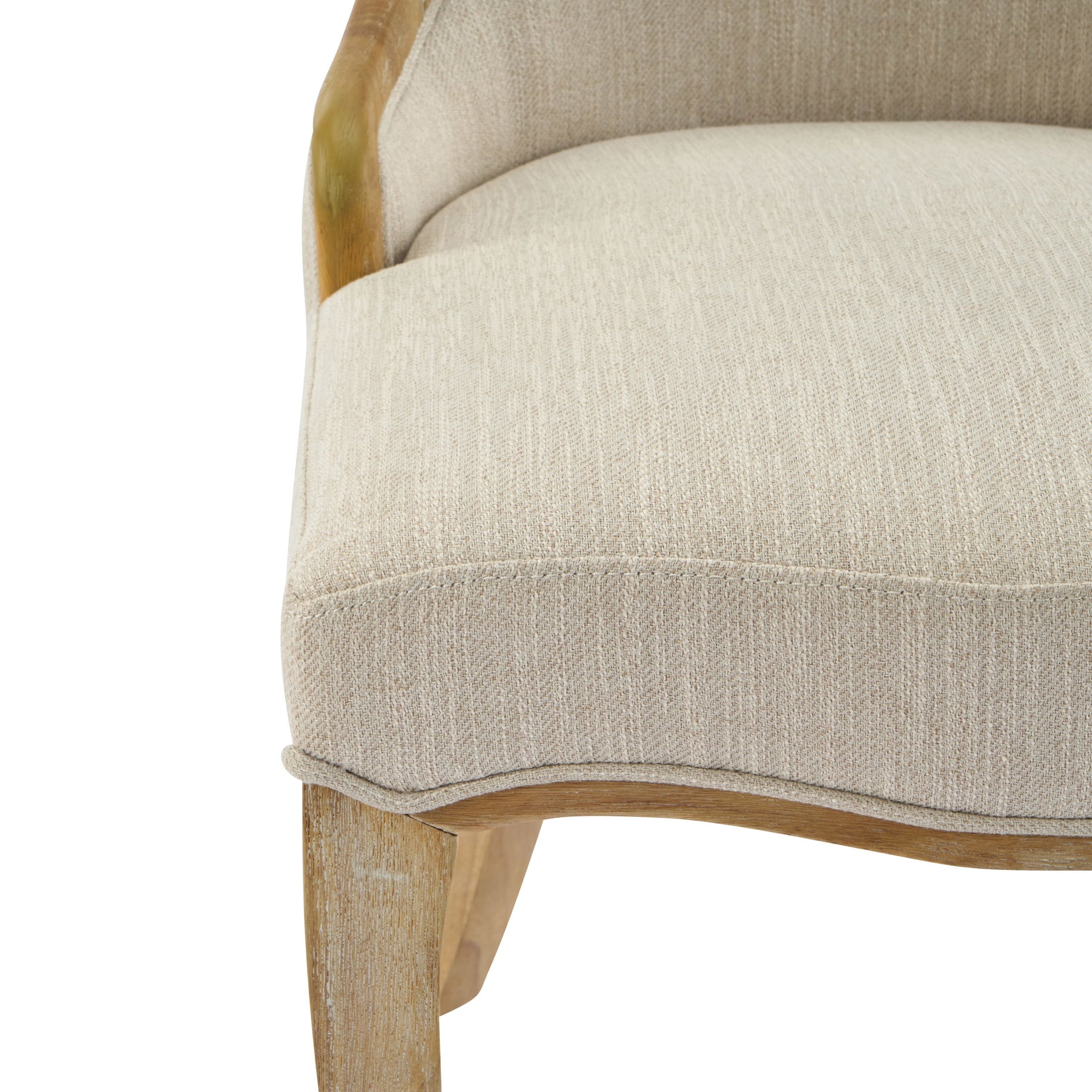 Elevate Your Dining Experience with Our Elegant Set of 4 Tufted Wingback Dining Chairs in Beige