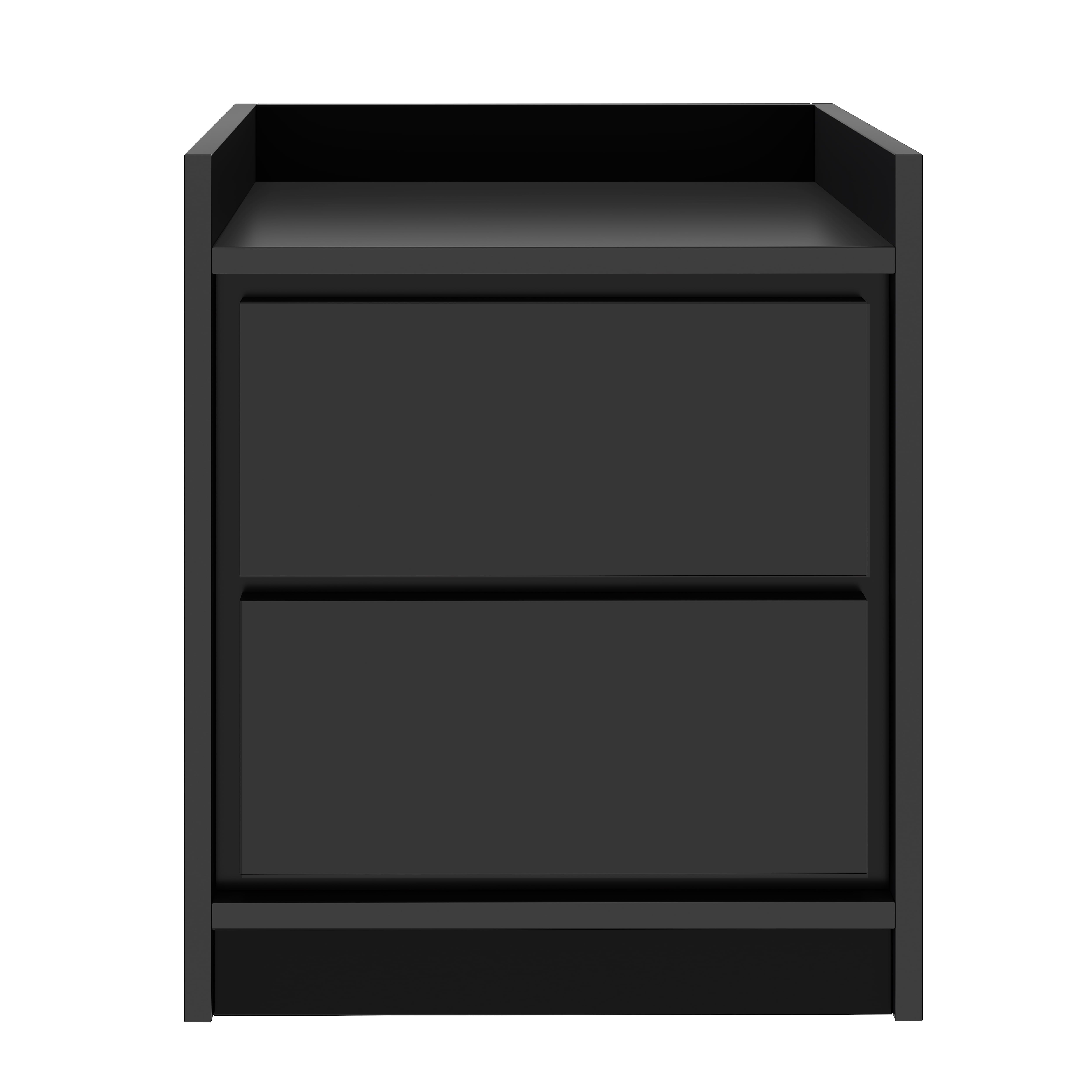 Adagio Mid-Century Modern Low Profile Nightstand