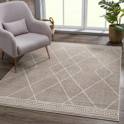 Kami Moroccan Area Rug - 7'10" X 10'