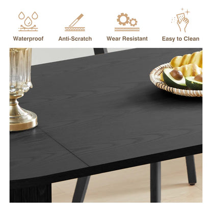 70.87" Oval Dining Table