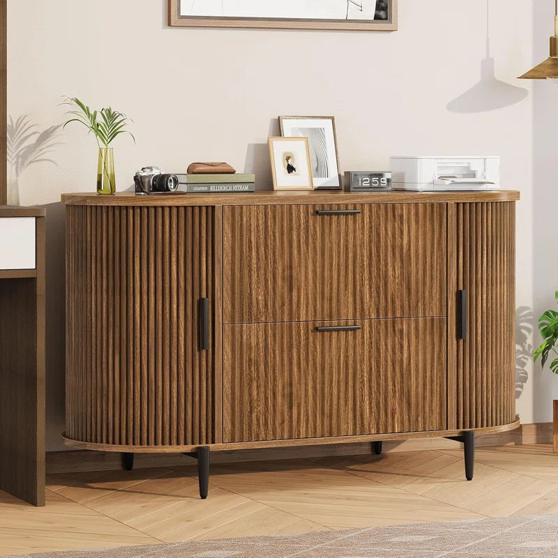 39.4" Filing Cabinet 2 Drawer File Cabinet