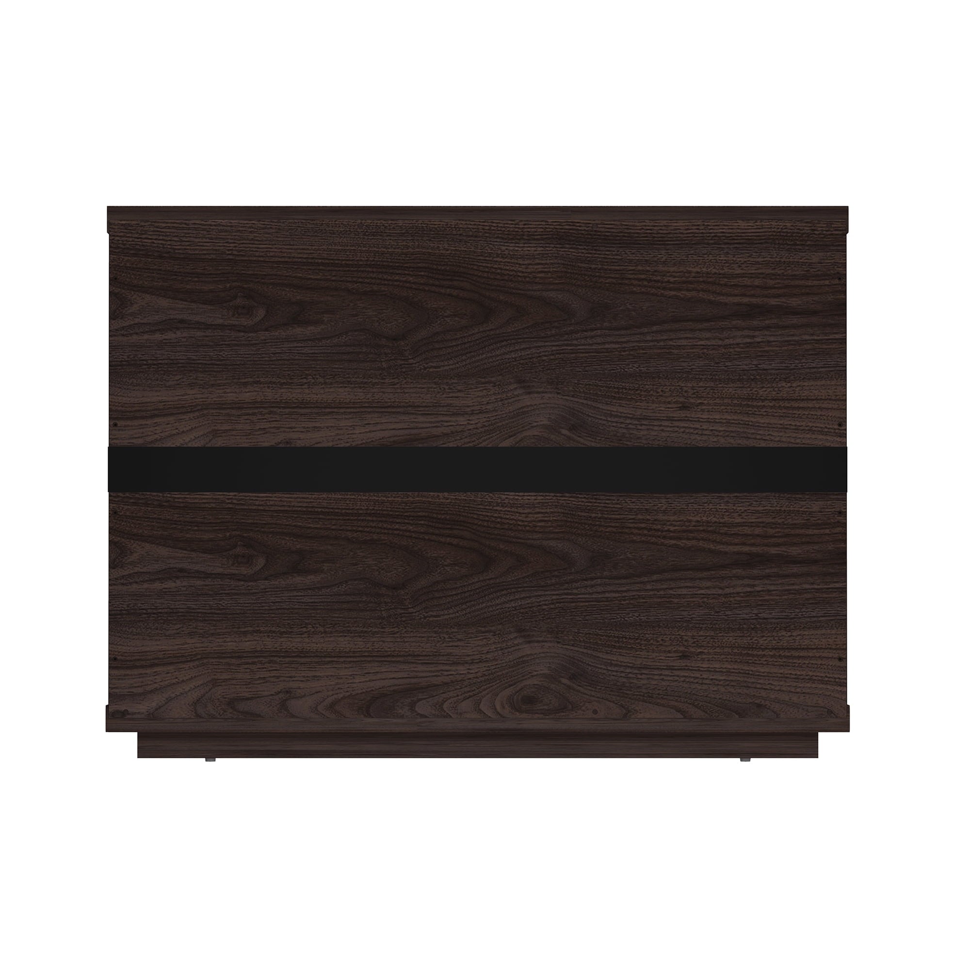Evelyn Modern 32 Brown Nightstand 2.0 with 2 Full Extension Drawers - Set of 2