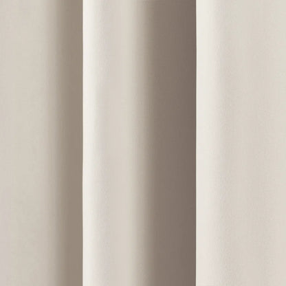 Adina Sevan Solid Thermal Grommet Curtain Panels