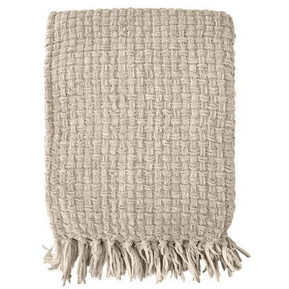 Chenille Hand Woven Throw Blanket