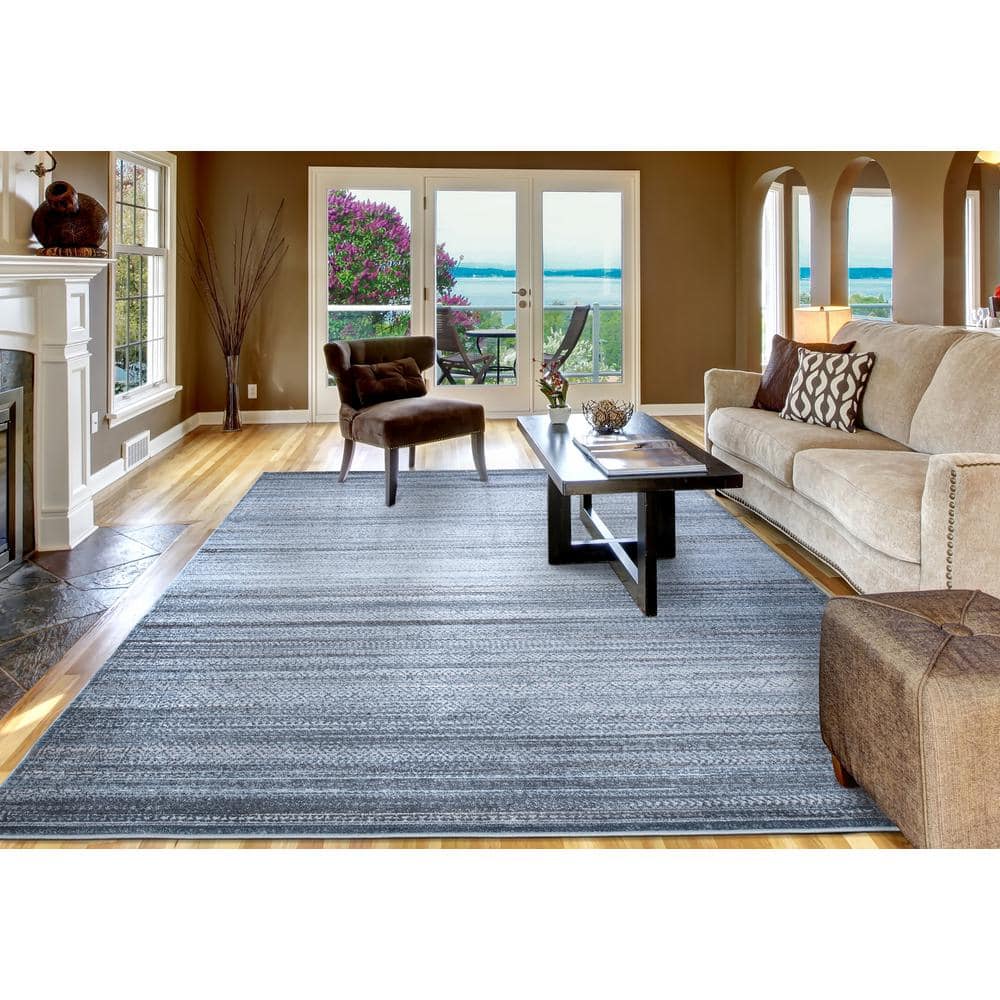 Briar Blue 8 Ft. X 10 Ft. Area Rug