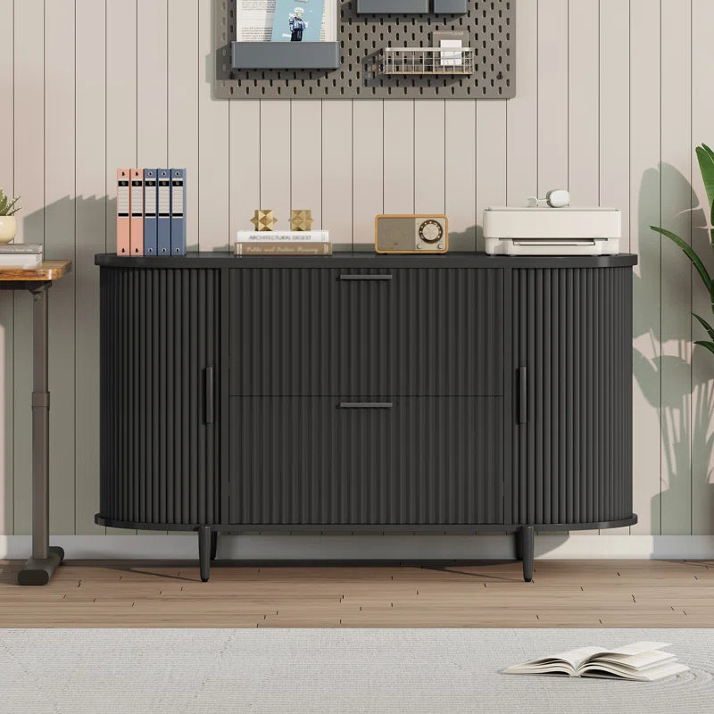 39.4" Filing Cabinet 2 Drawer File Cabinet