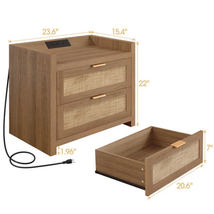 Aneke 23.6'' W Nightstand