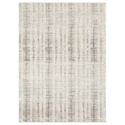 Ambrose 8 X 10 (Ft) Loomed Polyester/Polypropylene Beige Gray Rectangular Indoor Spot Clean Only Pet Friendly Area Rug