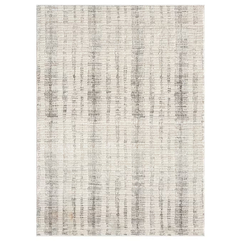 Ambrose 8 X 10 (Ft) Loomed Polyester/Polypropylene Beige Gray Rectangular Indoor Spot Clean Only Pet Friendly Area Rug
