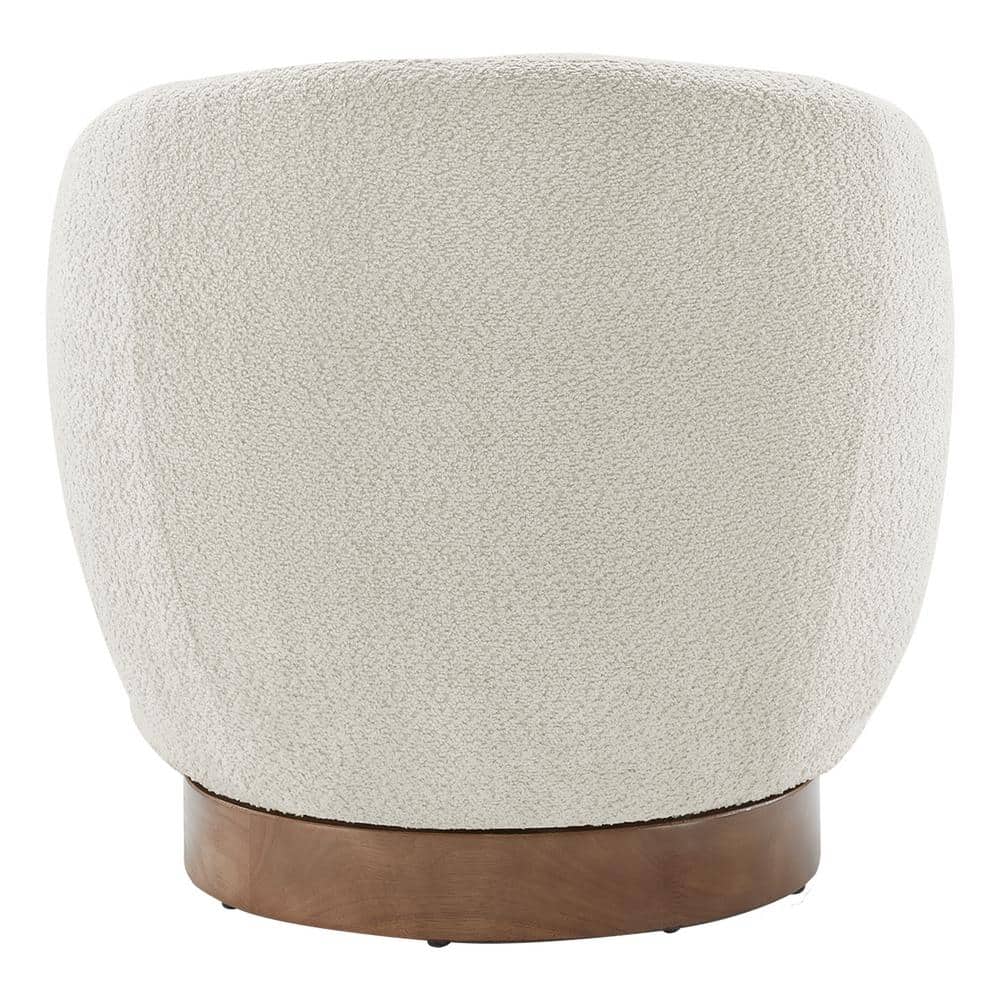 Accent Chair Modern Upholstered round Barrel Armchair