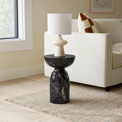 Jolie Concrete Top End Table