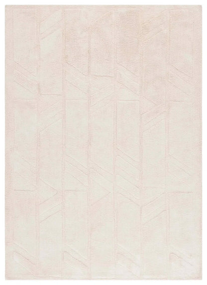 Easy Care 223 Hand Tufted Recycled Cotton Machine Washable Geometric Indoor Use Only Rug
