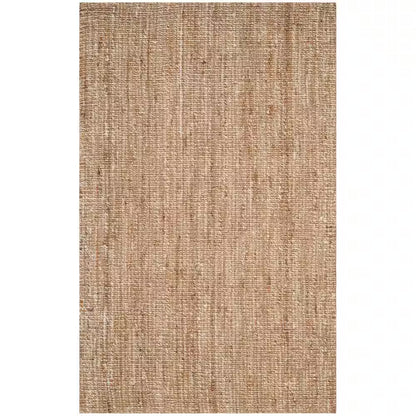 Natural Fiber Beige/Ivory 6 Ft. X 9 Ft. Solid Area Rug