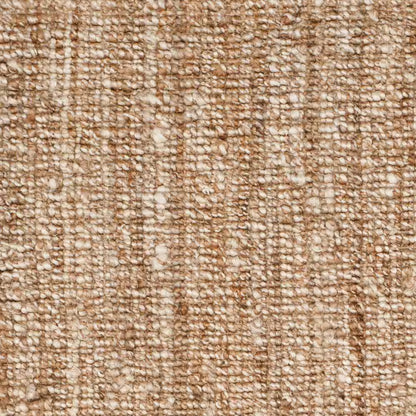 Natural Fiber Beige/Ivory 6 Ft. X 9 Ft. Solid Area Rug