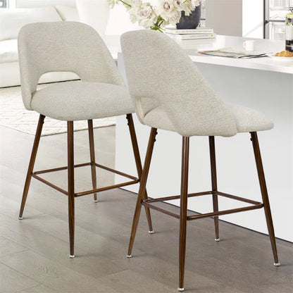 Berneta 26" Upholstered Counter Stools