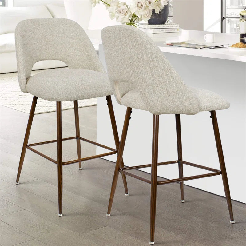 Berneta 26" Upholstered Counter Stools