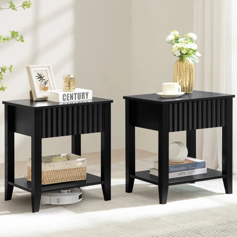 Nyleen 1-Drawer Nightstand