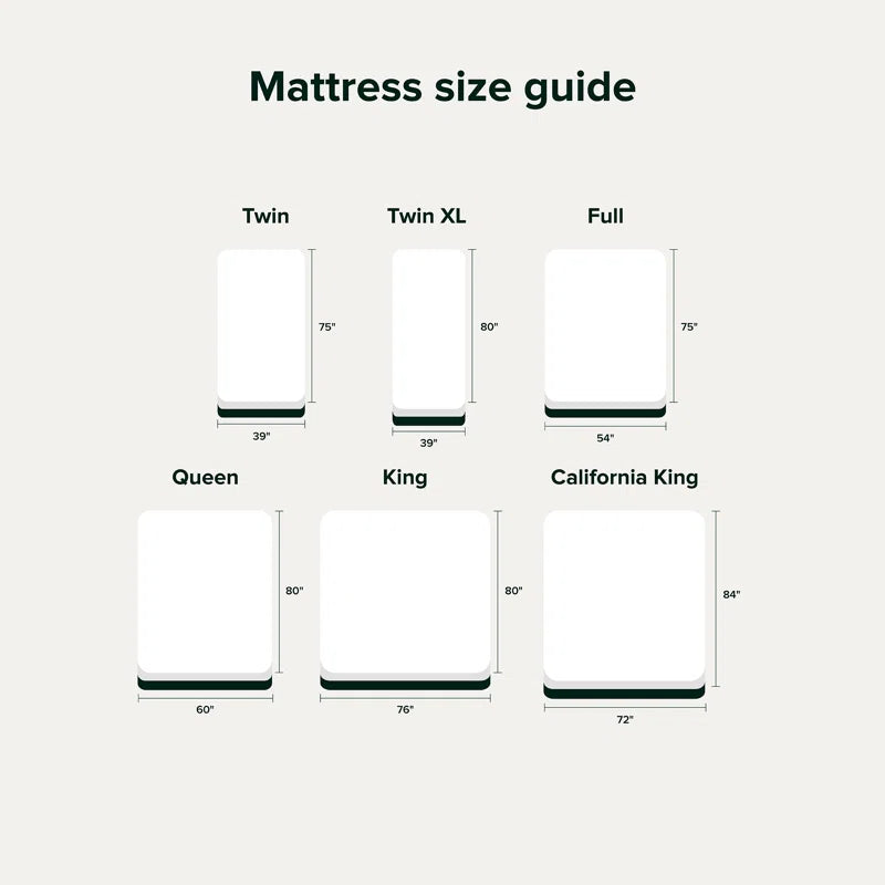 10" Medium Cooling Gel Memory Foam Mattress