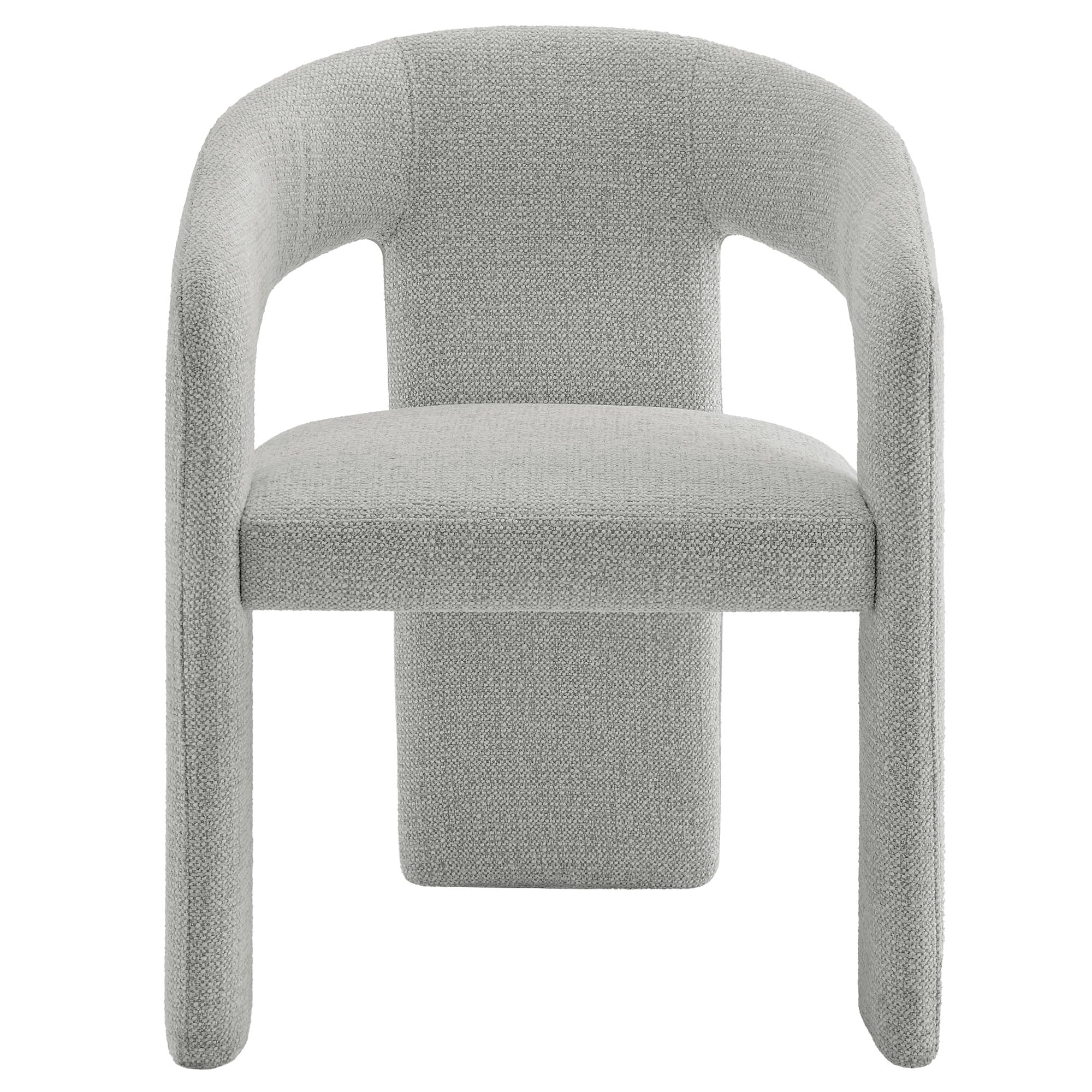 Side Dining Chair, Gray, Fabric, Bar Pub Cafe Bistro Dining Kitchen Hospitality Restaurant, ern Contemporary, HB37845