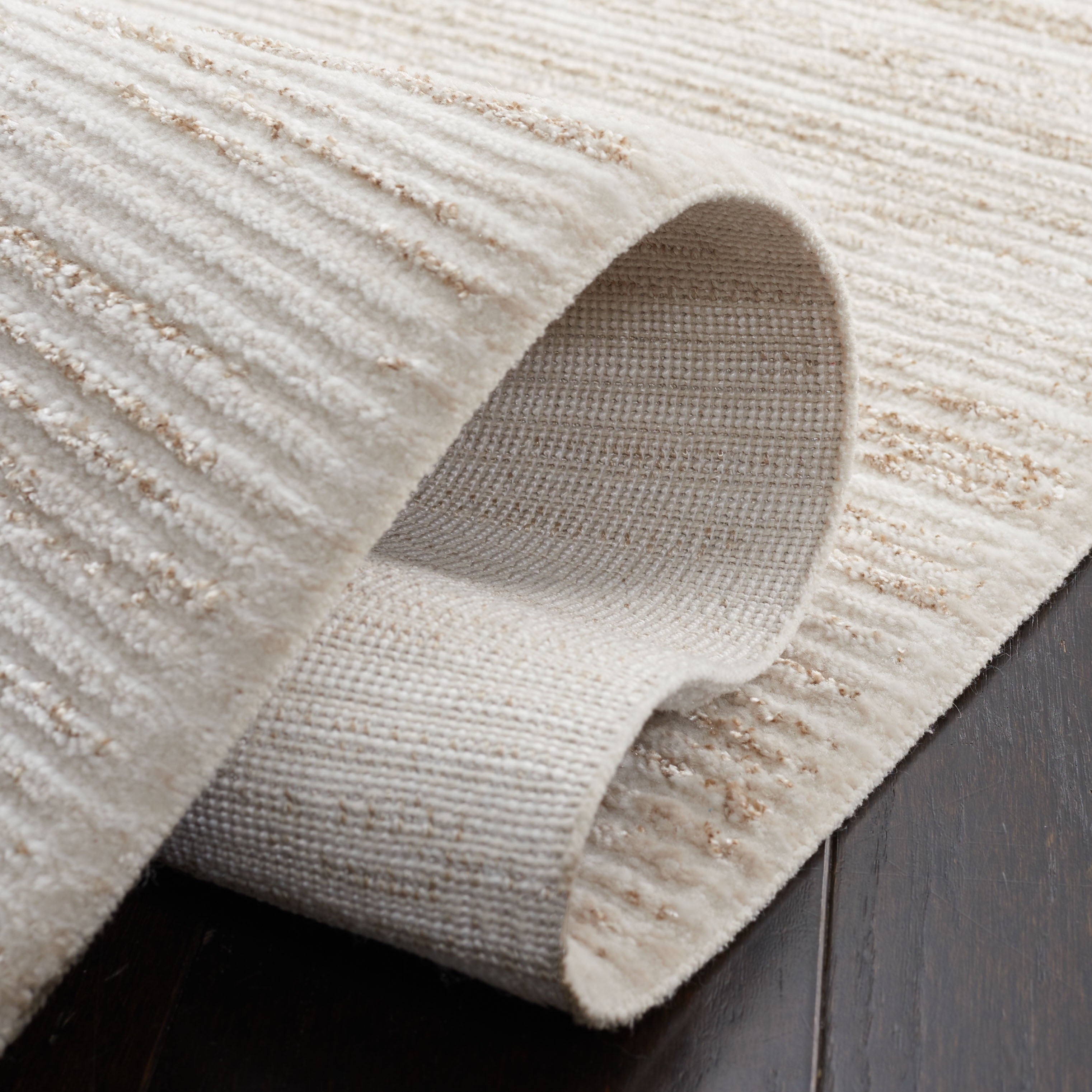 Whisper Zoolander Camo Area Rug, Ivory/Beige, 8' X 10'