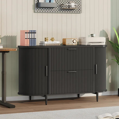 39.4" Filing Cabinet 2 Drawer File Cabinet
