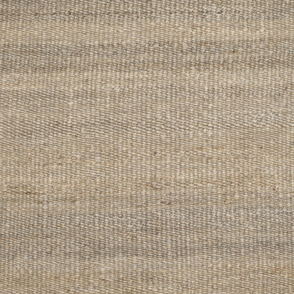 Hommeco Natural Fiber Clara Braided Jute Area Rug, Natural, 4' X 6'