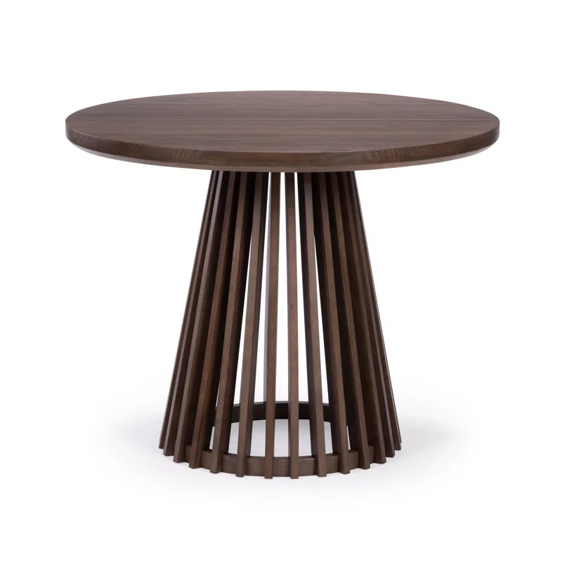 38 in Solid Wood round Dining Table