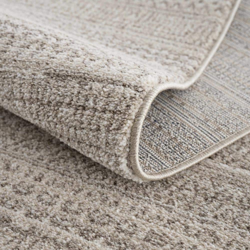 Ivory Beige 7.8Ft. X 10 Ft. Area Rug