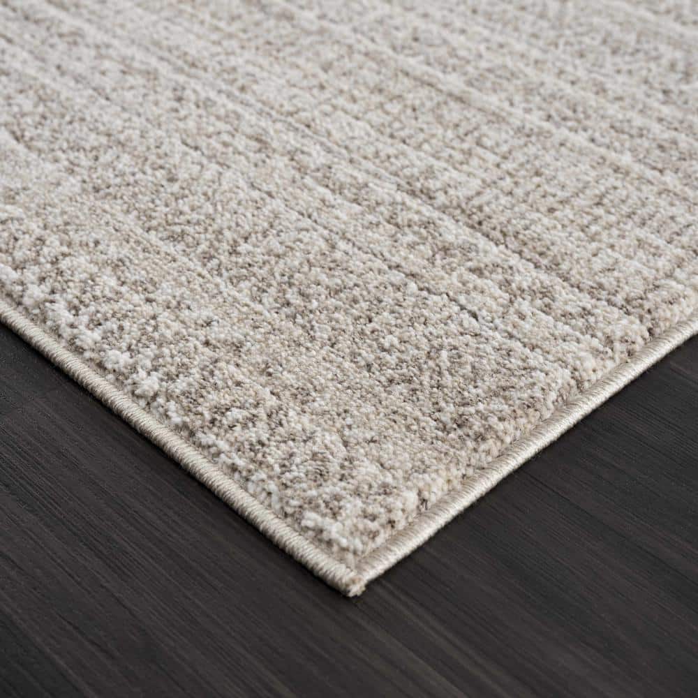 Ivory Beige 7.8Ft. X 10 Ft. Area Rug