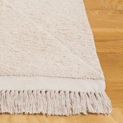 8 Ft. X 10 Ft. Machine Washable High-Low Diamond Solid Area Rug