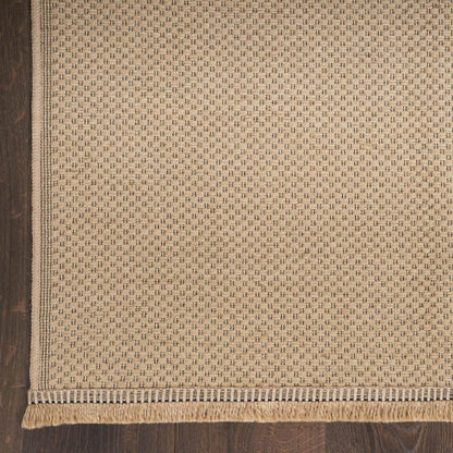 Solid Geometric Contemporary Area Rug  8 Ft. X 10 Ft. 