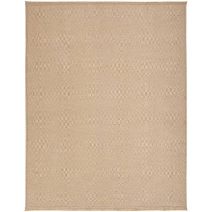 Solid Geometric Contemporary Area Rug  8 Ft. X 10 Ft. 