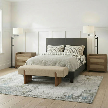Hommeco 23.6'' W Nightstand (Set of 2)